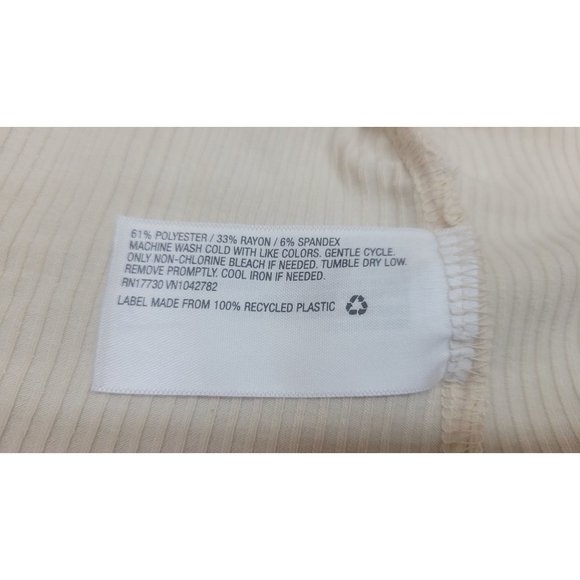 Women's Rib Maternity Tank Top - Isabel Maternity by Ingrid & Isabel White Small - Picture 4 of 8